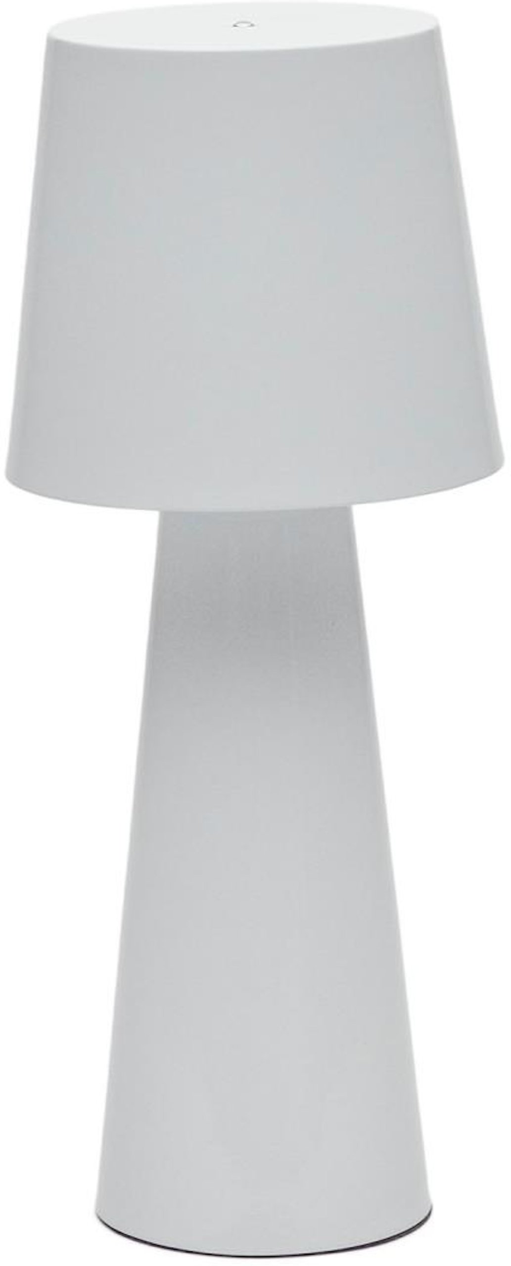 LAFORMA Arenys stor bordlampe med hvidmalet finish