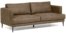 På billedet ser du variationen Tanya, 2-personers sofa, Stof fra brandet LaForma i en størrelse H: 77 cm. x B: 183 cm. x L: 87 cm. i farven Gråbrun