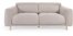 På billedet ser du variationen Singa, 3-personers sofa, Stof fra brandet LaForma i en størrelse H: 98 cm. x B: 215 cm. x L: 114 cm. i farven Beige