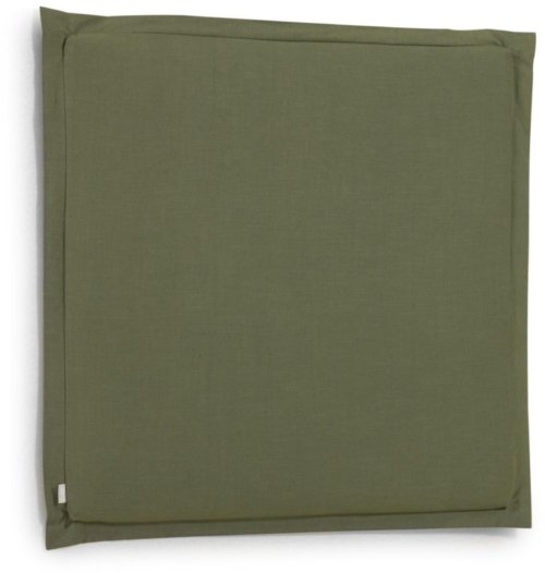 På billedet ser du variationen Tanit, Sengegavl, Stof fra brandet LaForma i en størrelse H: 106 cm. x B: 106 cm. x L: 5 cm. i farven Grøn