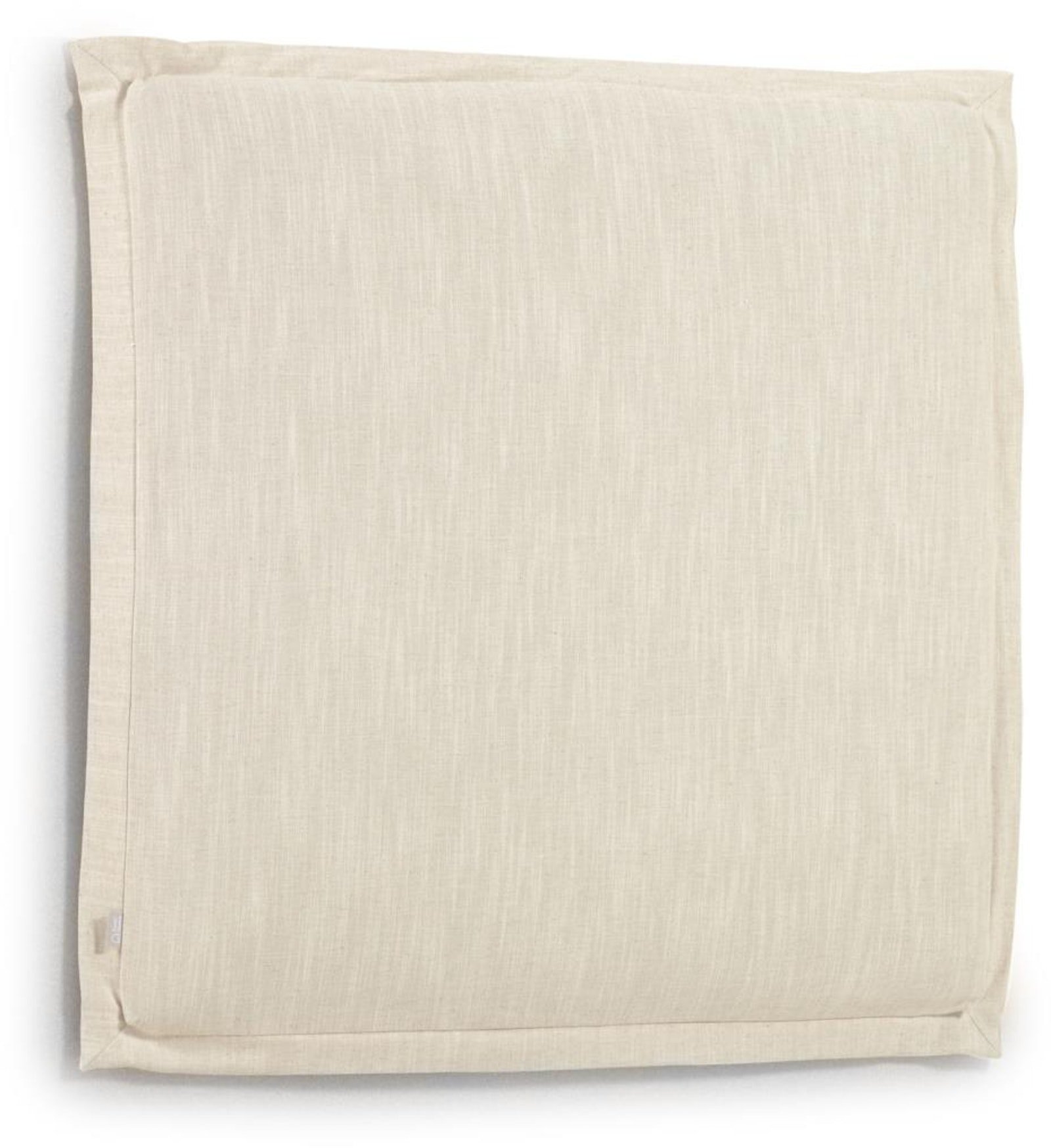 LAFORMA Tanit sengegavl med hvidt linned aftageligt betræk, til 90 cm senge