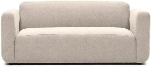 På billedet ser du variationen Neom, 2-personers sofa, moderne, nordisk, solidt træ fra brandet Laforma i en størrelse H: 78 cm. x B: 188 cm. x L: 89 cm. i farven Beige