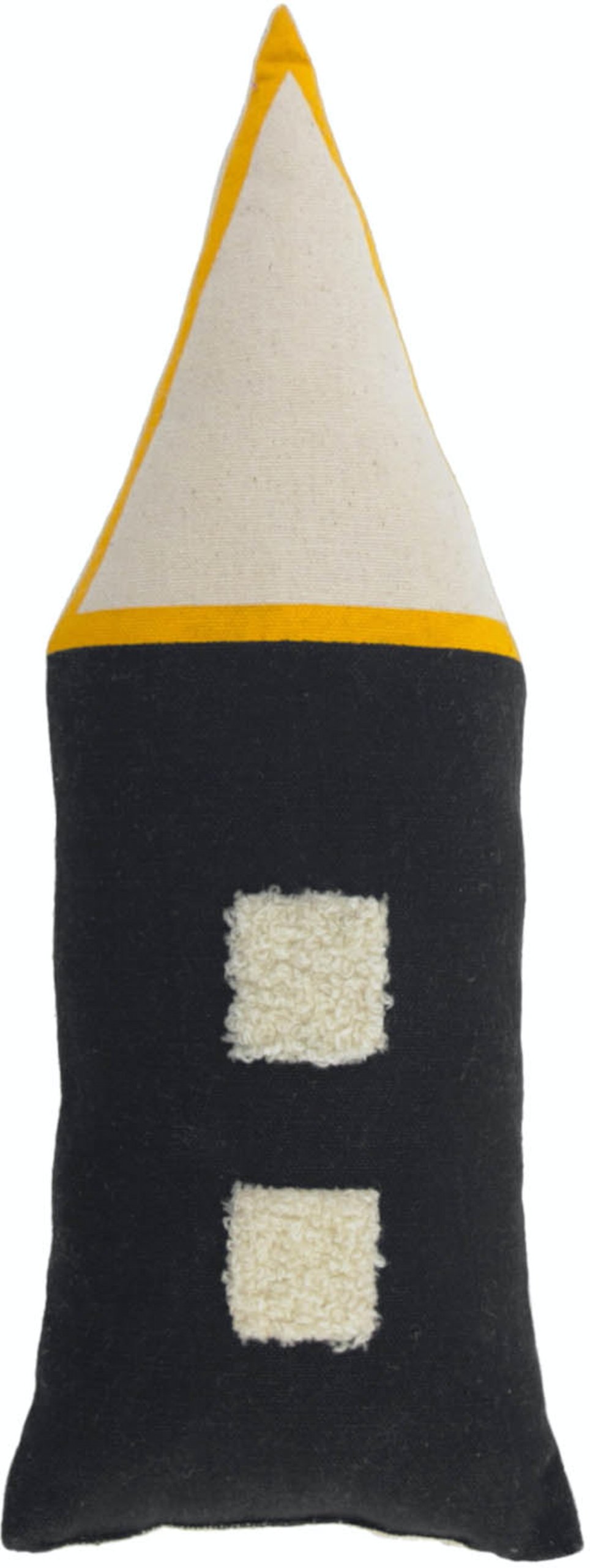 Nisi, Formede puder, moderne, nordisk, stof by Laforma (H: 2 cm. x B: 13 cm. x L: 35 cm., Flerfarvet)