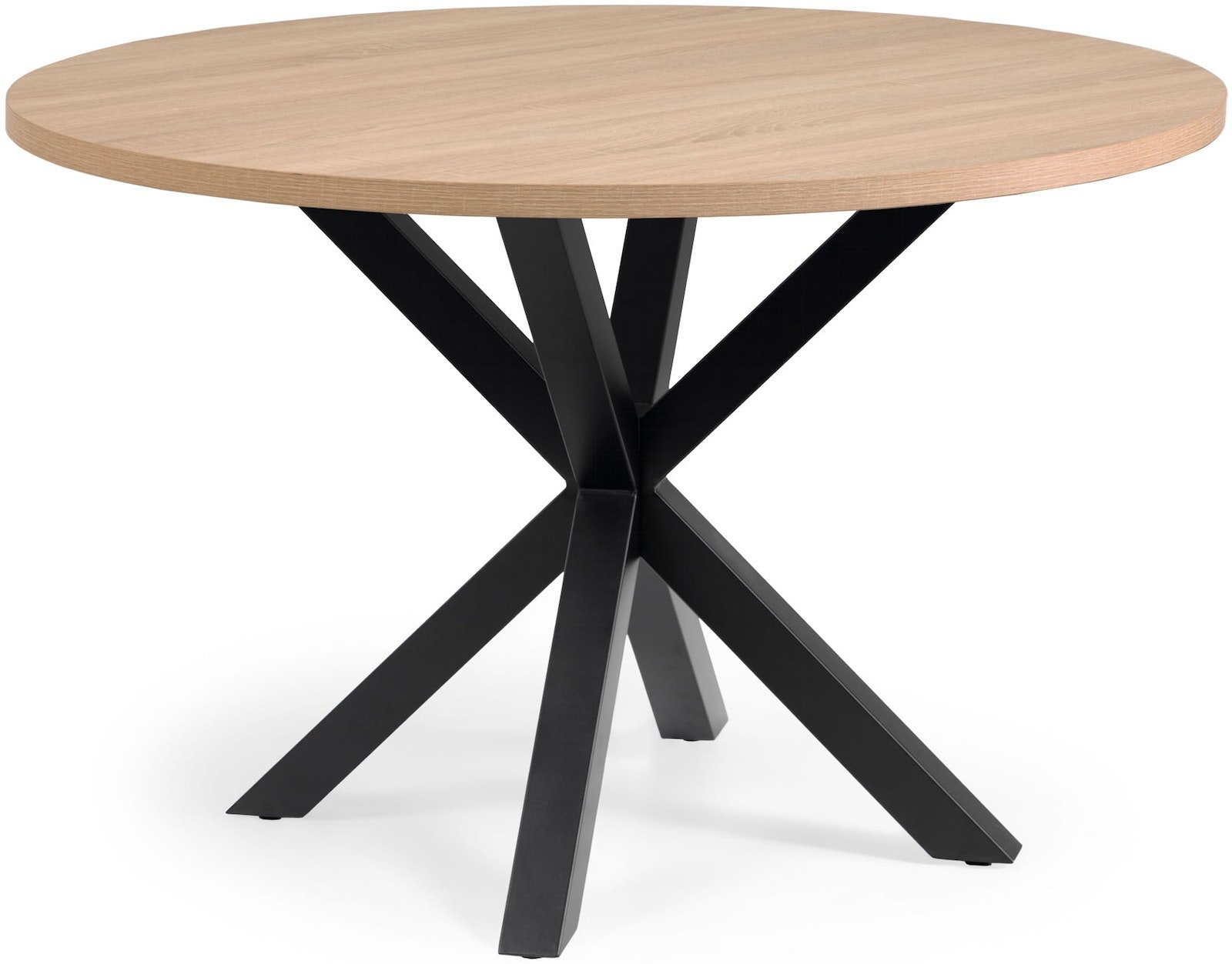 På billedet ser du Argo, Spisebord, moderne, nordisk fra brandet Laforma i en størrelse H: 74,5 cm. x B: 120 cm. x L: 120 cm. i farven Natur/Sort