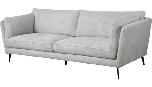 På billedet ser du variationen Bari, 3-personers sofa, Stof fra brandet Raymond & Hallmark i en størrelse H: 94 cm. x L: 224 cm. x D: 93 cm. i farven Grå