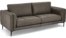 På billedet ser du variationen Orlando, 3-personers sofa, Læder fra brandet Raymond & Hallmark i en størrelse H: 85 cm. x L: 227 cm. x D: 95 cm. i farven Grå