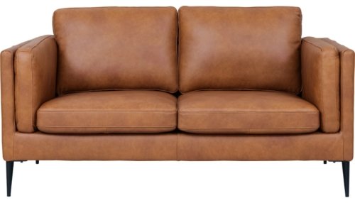 På billedet ser du variationen Valencia, 2-personers sofa, Læder fra brandet Raymond & Hallmark i en størrelse H: 83 cm. x L: 157 cm. x D: 88 cm. i farven Cognac