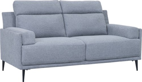 På billedet ser du variationen Amsterdam, 2-personers sofa, Stof fra brandet Raymond & Hallmark i en størrelse H: 86 cm. x L: 170 cm. x D: 89 cm. i farven Grå